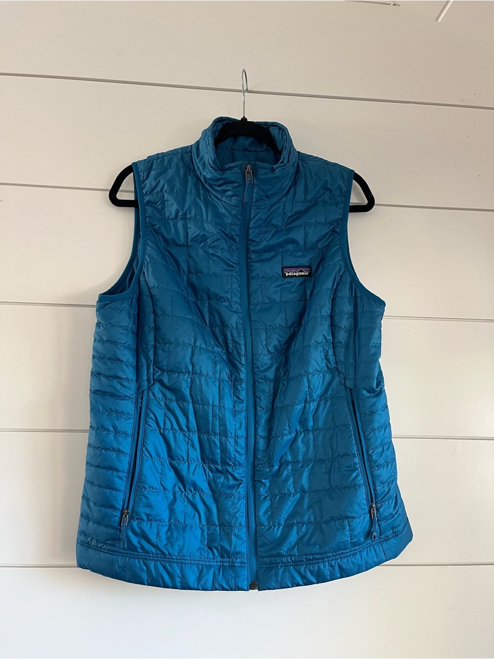 Patagonia Women’s Blue Lightweight Quilted Vest